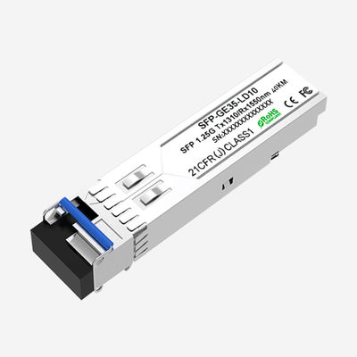 3.3V SFP 1.25 G 1310nm 40km Single Fiber SFP Transceiver