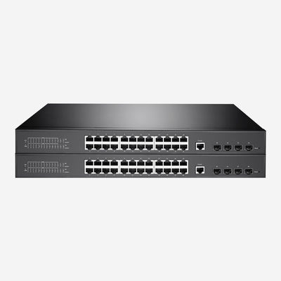 24G RJ45 Ports 10gb Layer 3 Switch L3 Managed 4SFP Switch SR-ST3428F