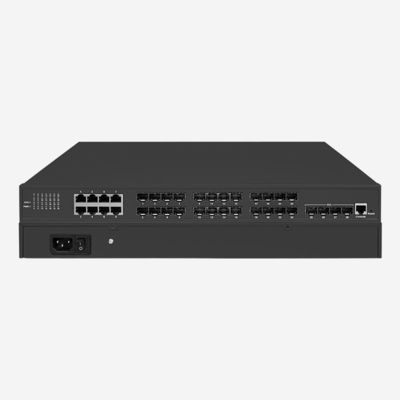8G Combo et 16 Giga SFP, 4 SFP+ 10GB Couche 3 Commutateur / QoS Oui, gérez efficacement votre réseau